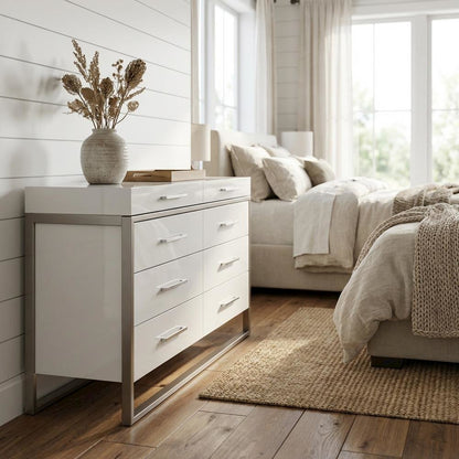 Marquee Dresser - Cloud White