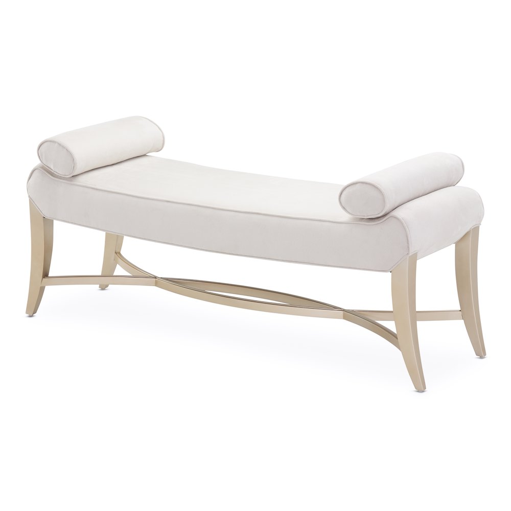Malibu Crest Bed Bench - Chardonnay