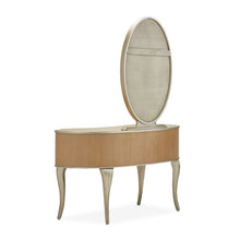 Villa Cherie Vanity with Mirror - Caramel