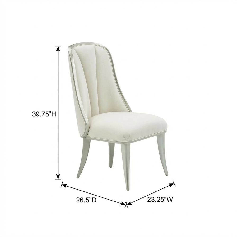 Penthouse Side Chair, Set of 2 - Ash Gray Set of 2