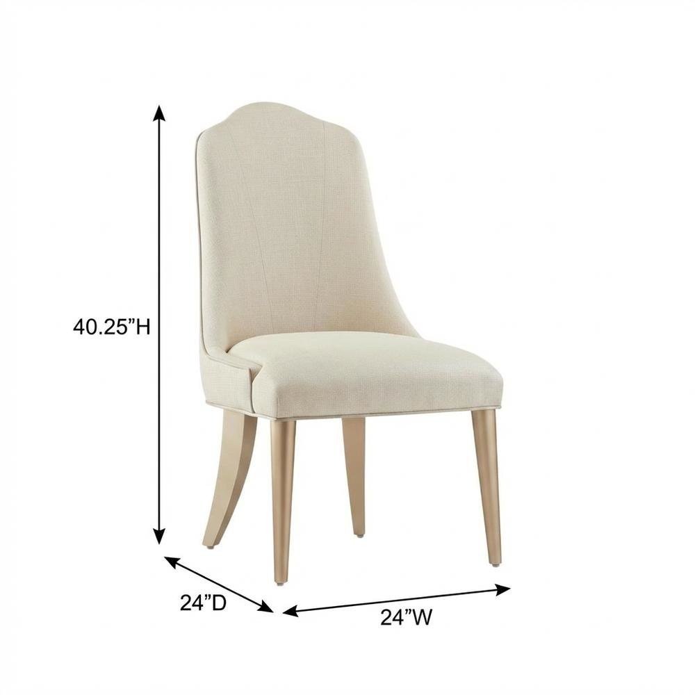 Malibu Crest Dining Side Chair - Chardonnay Set of 2