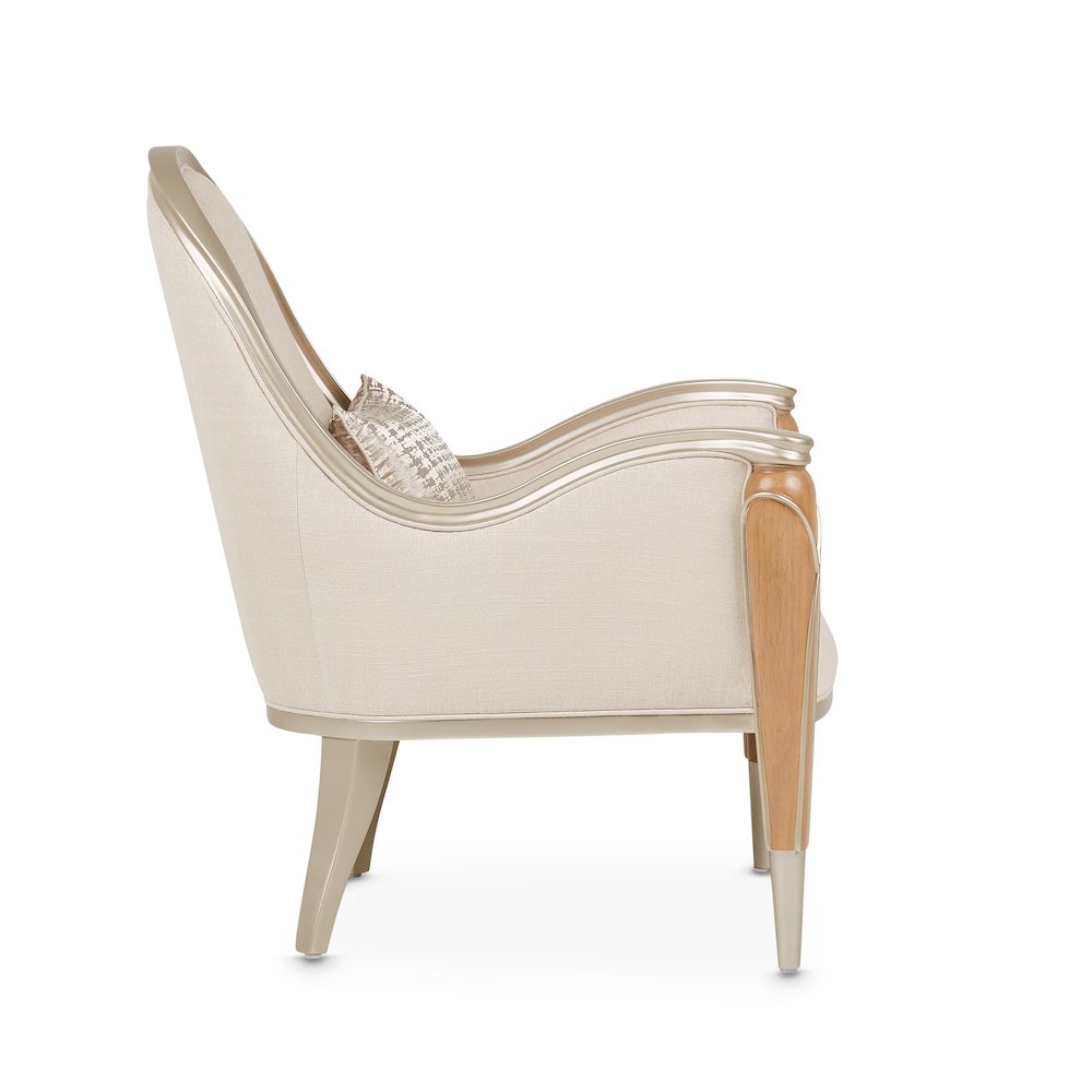 Villa Cherie Matching Chair - Pearl/Caramel