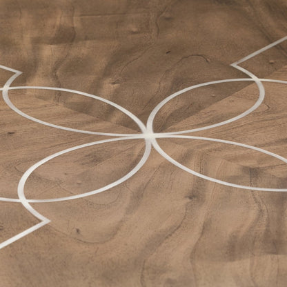 Villa Cherie Round Dining Table - Hazelnut