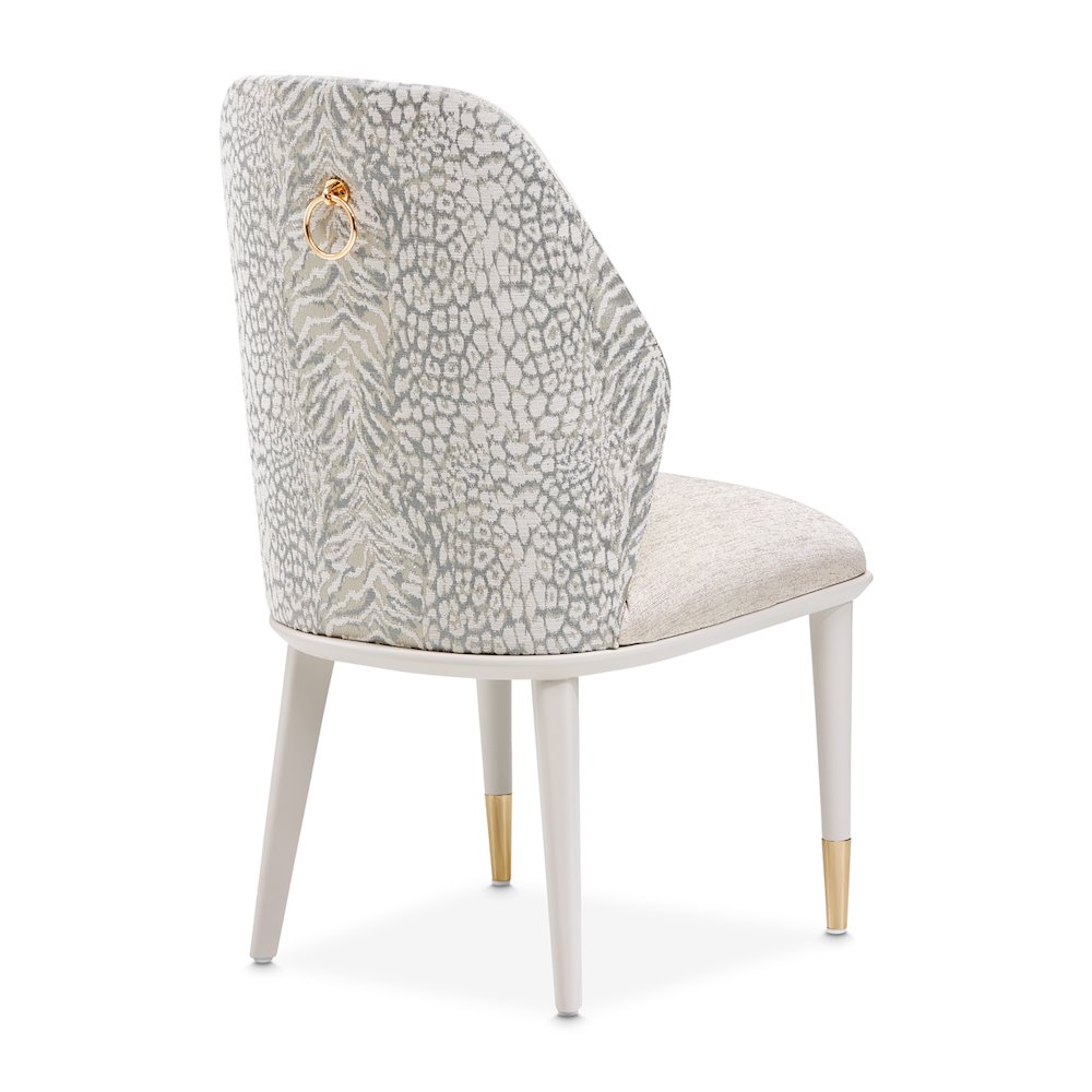 Lisbon Dining Side Chair - Silken Matte Cream Set of 2
