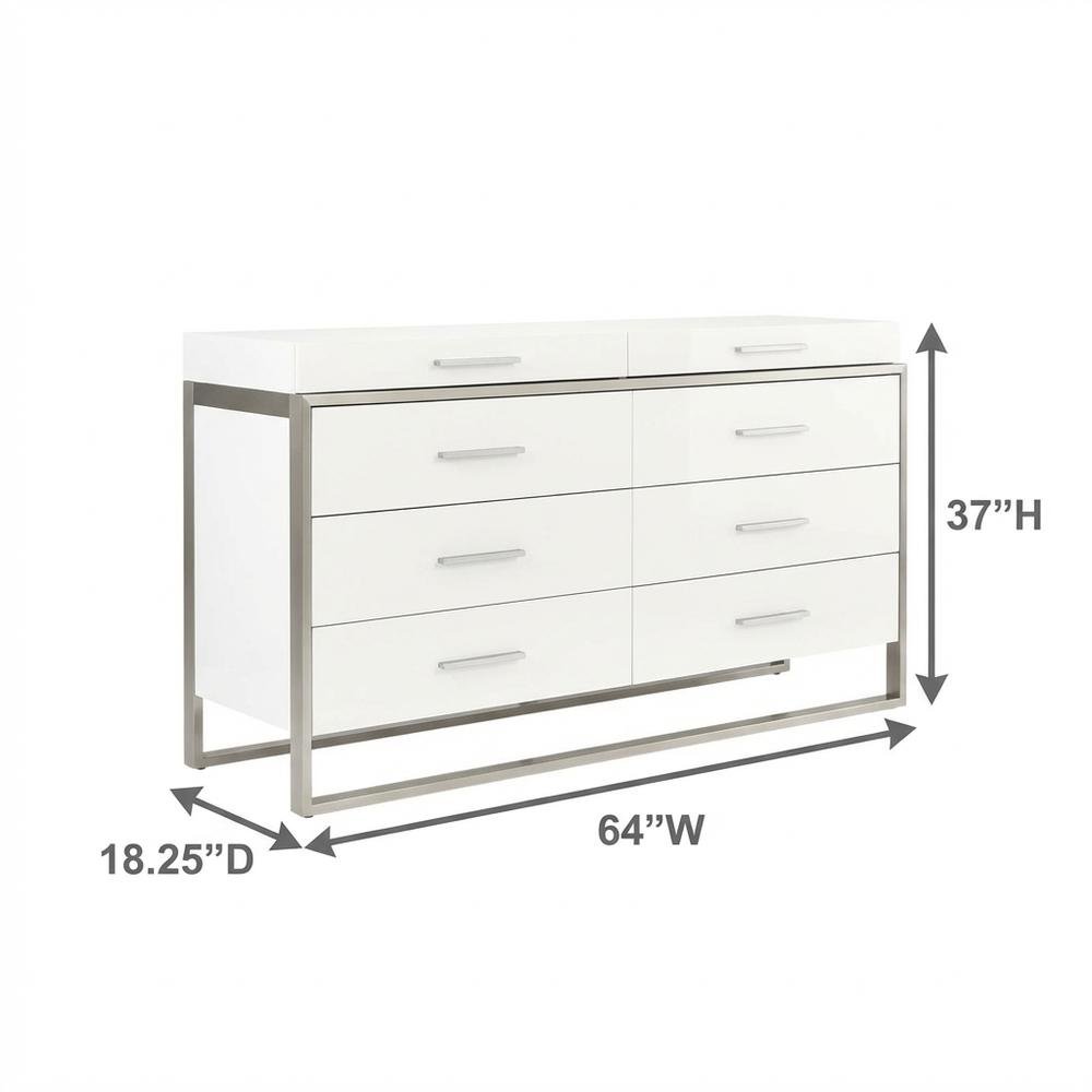 Marquee Dresser - Cloud White