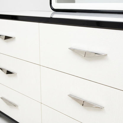 Tuxedo Dresser & Mirror - Piano Keyboard