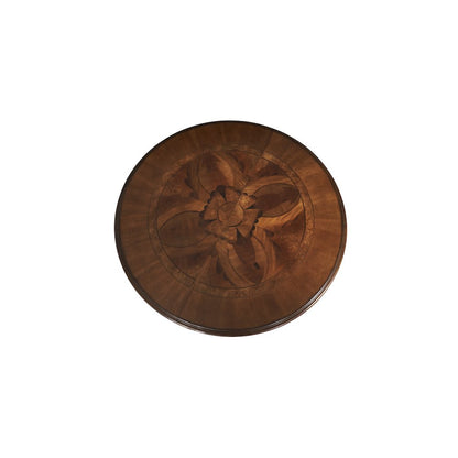 Villa Valencia Round Dining Table - Classic Chestnut
