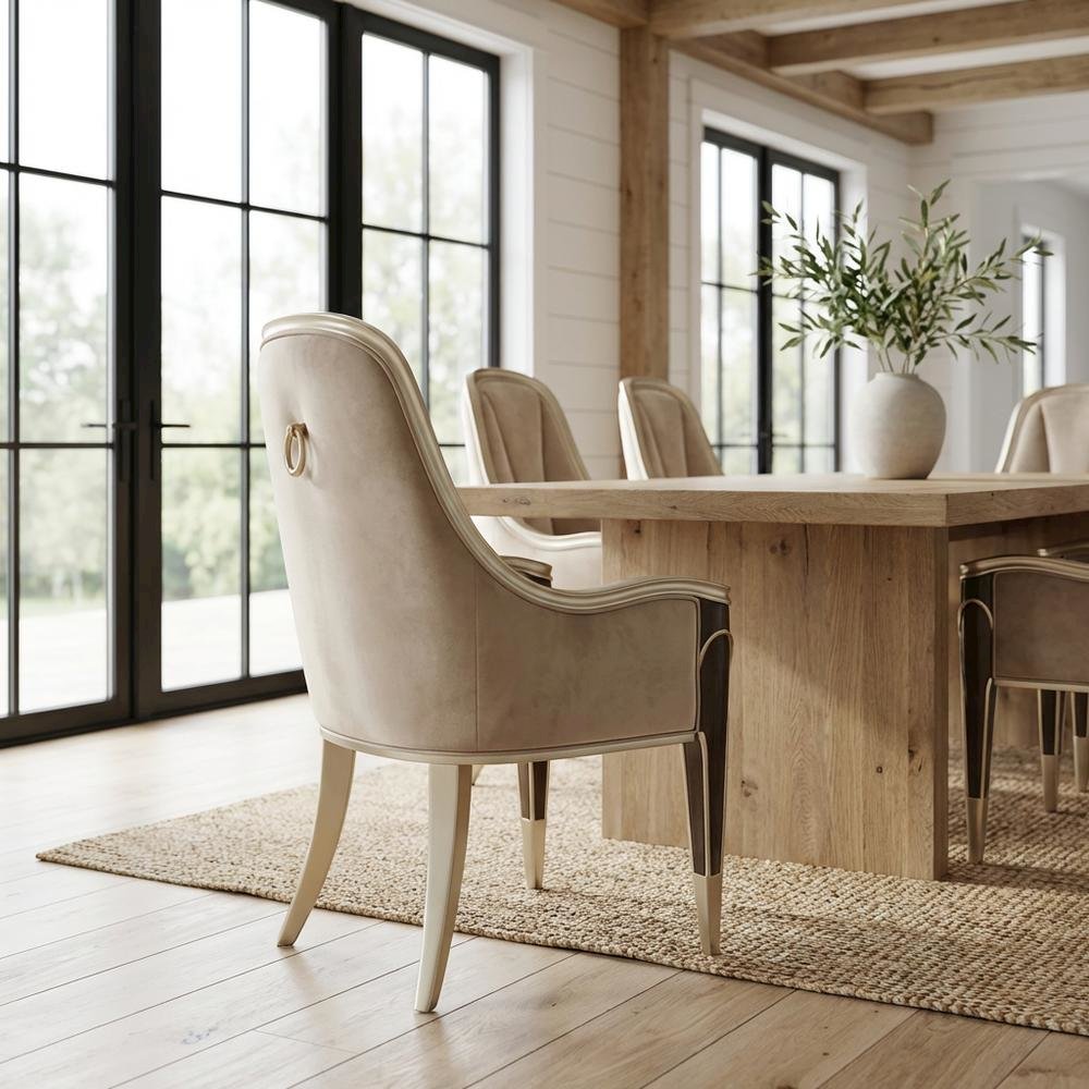 Villa Cherie Dining Arm Chair - Hazelnut Qty 1