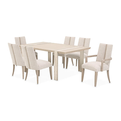 Lotus Bay Wide Rectangular Dining Table - Sand