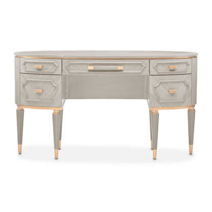 St. Charles Vanity Desk - Dove Gray