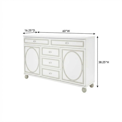 Sky Tower Dresser - Cloud White