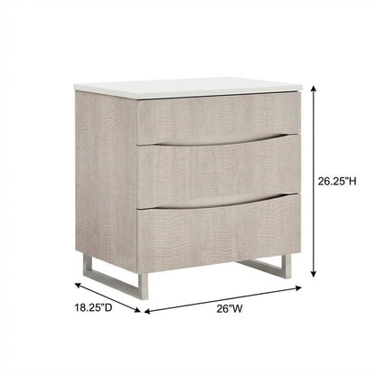 Marin Nightstand - Greige