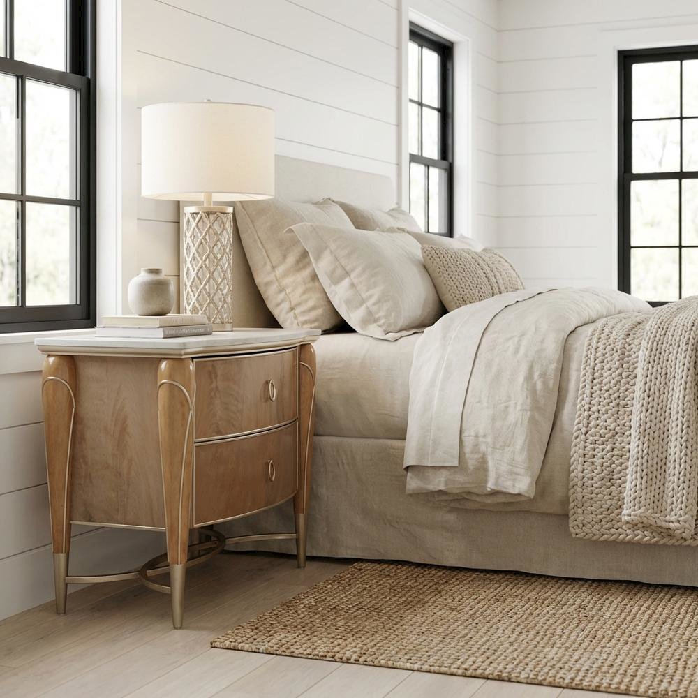 Villa Cherie Nightstand - Caramel