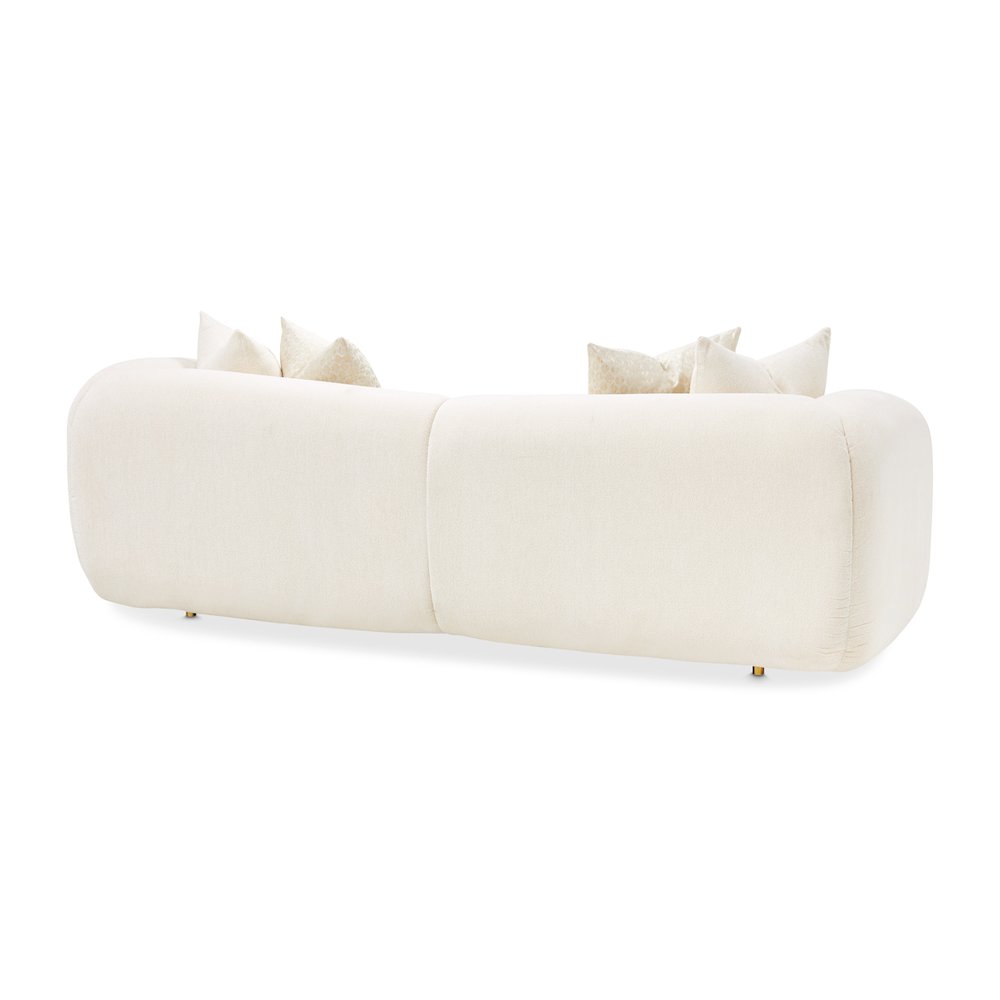 Sassani Sofa - Crepe/Gold