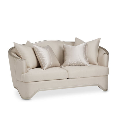 London Place Loveseat - Lt. Champagne