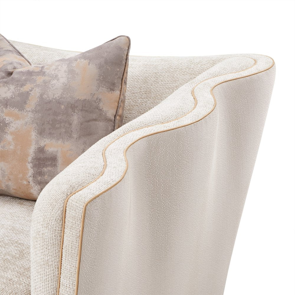 La Terrazza Matching Chair - Cappuccino/Light Champagne
