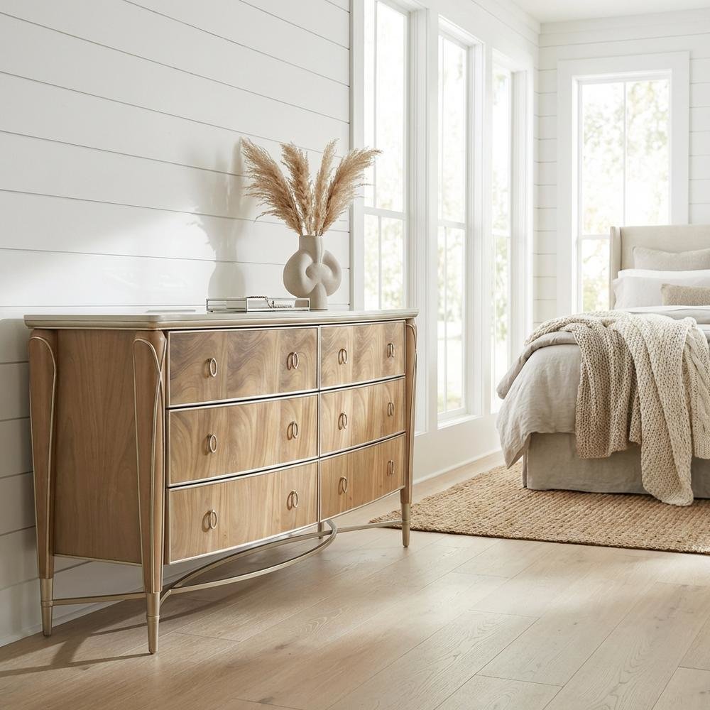 Villa Cherie Dresser - Caramel