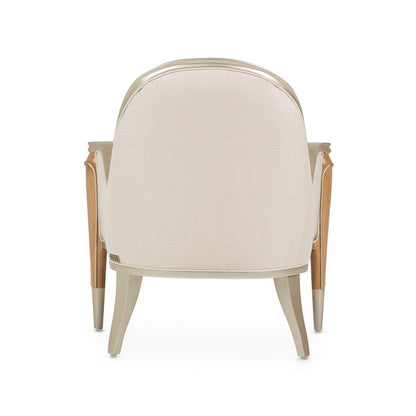 Villa Cherie Accent Chair - Pearl/Caramel