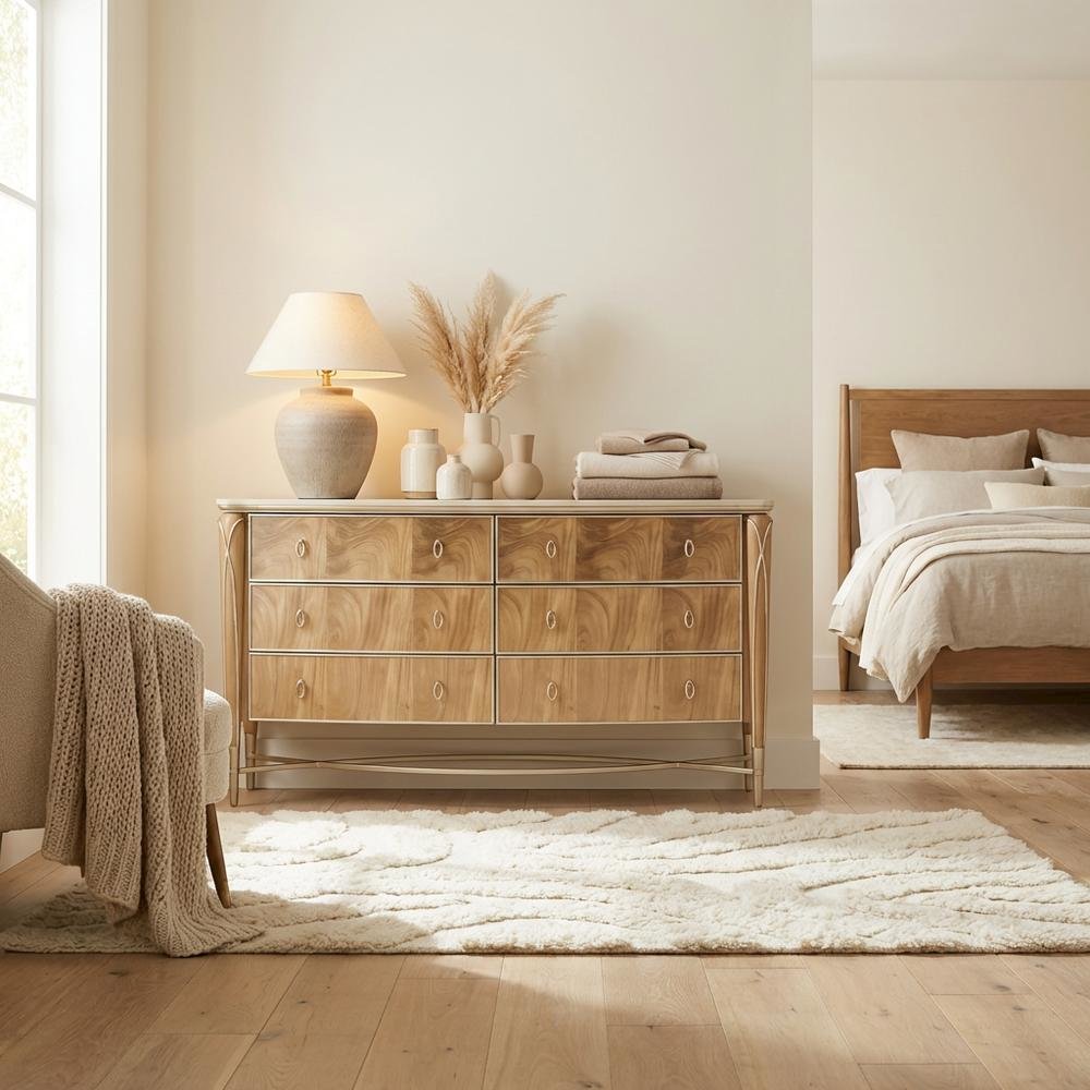 Villa Cherie Dresser - Caramel