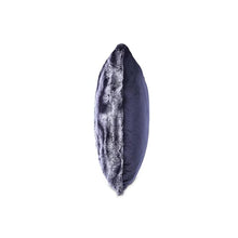 Solo 20" Faux-Fur Throw Pillow, Set of 2 - Marine Navy