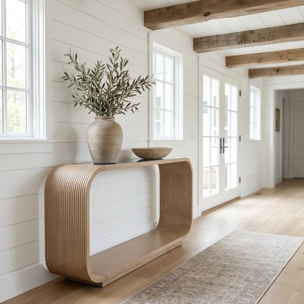 West Kensington Console Table - Sea Salt Caramel