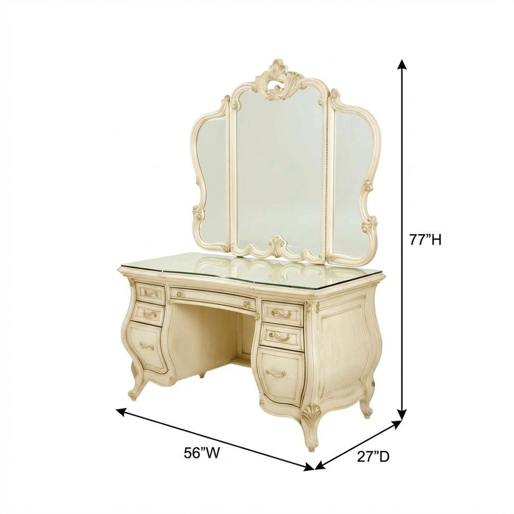Platine de Royale Vanity Set - Champagne