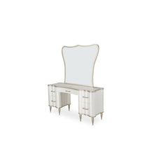 London Place Vanity with Mirror - Creamy Pearl