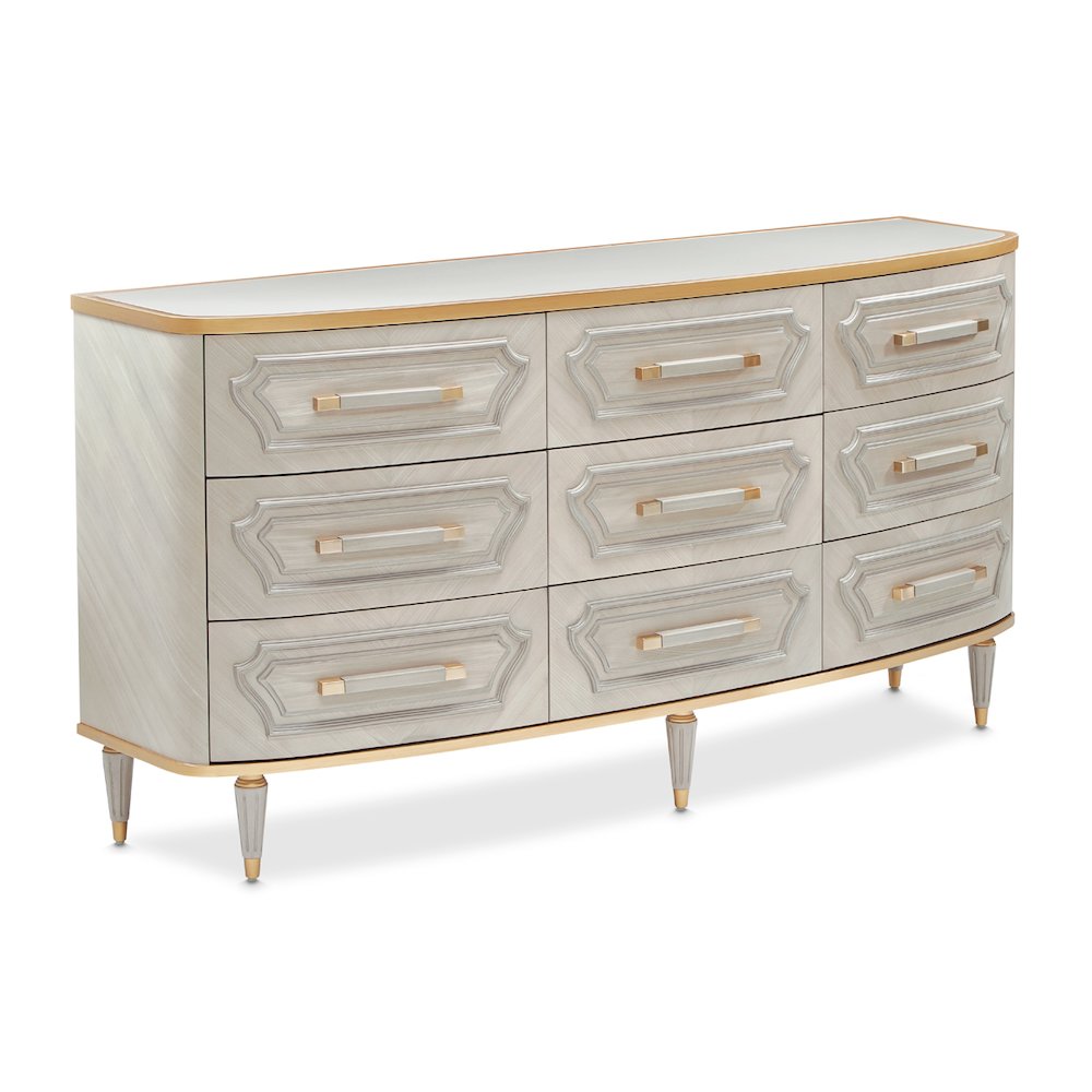 St. Charles Dresser - Dove Gray