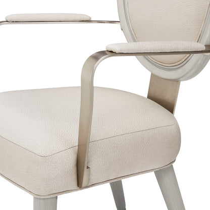 Eclipse Dining Arm Chair - Moonlight Gray Set of 2