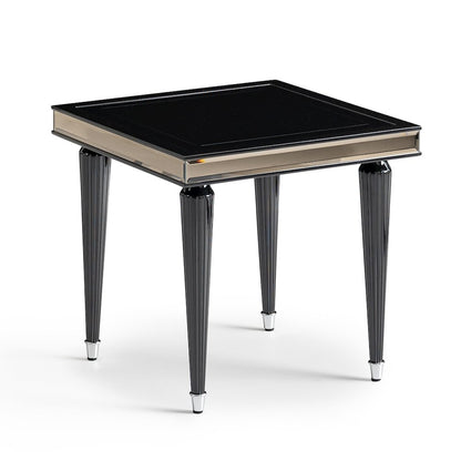 La Francaise Side Table - Black Ice