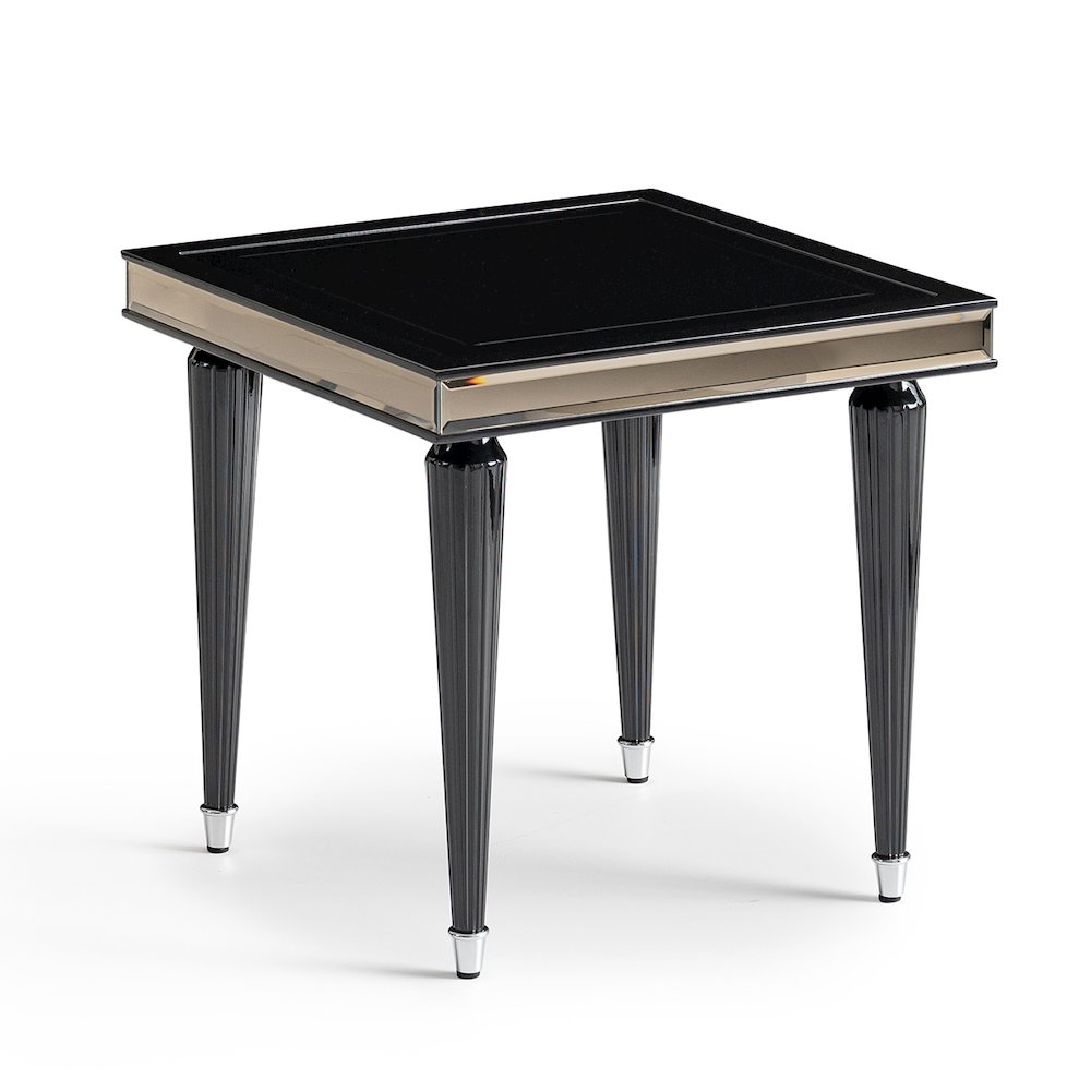 La Francaise Side Table - Black Ice