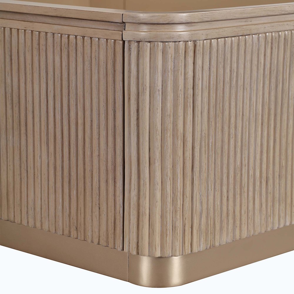 West Kensington Queen Bed - Sea Salt Caramel
