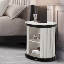 Paris Chic Round End Table - Espresso