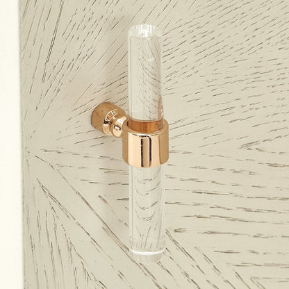 La Rachelle Sideboard with Mirror - Medium Champagne