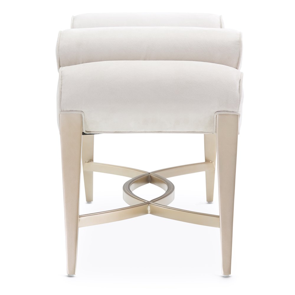 Malibu Crest Bed Bench - Chardonnay