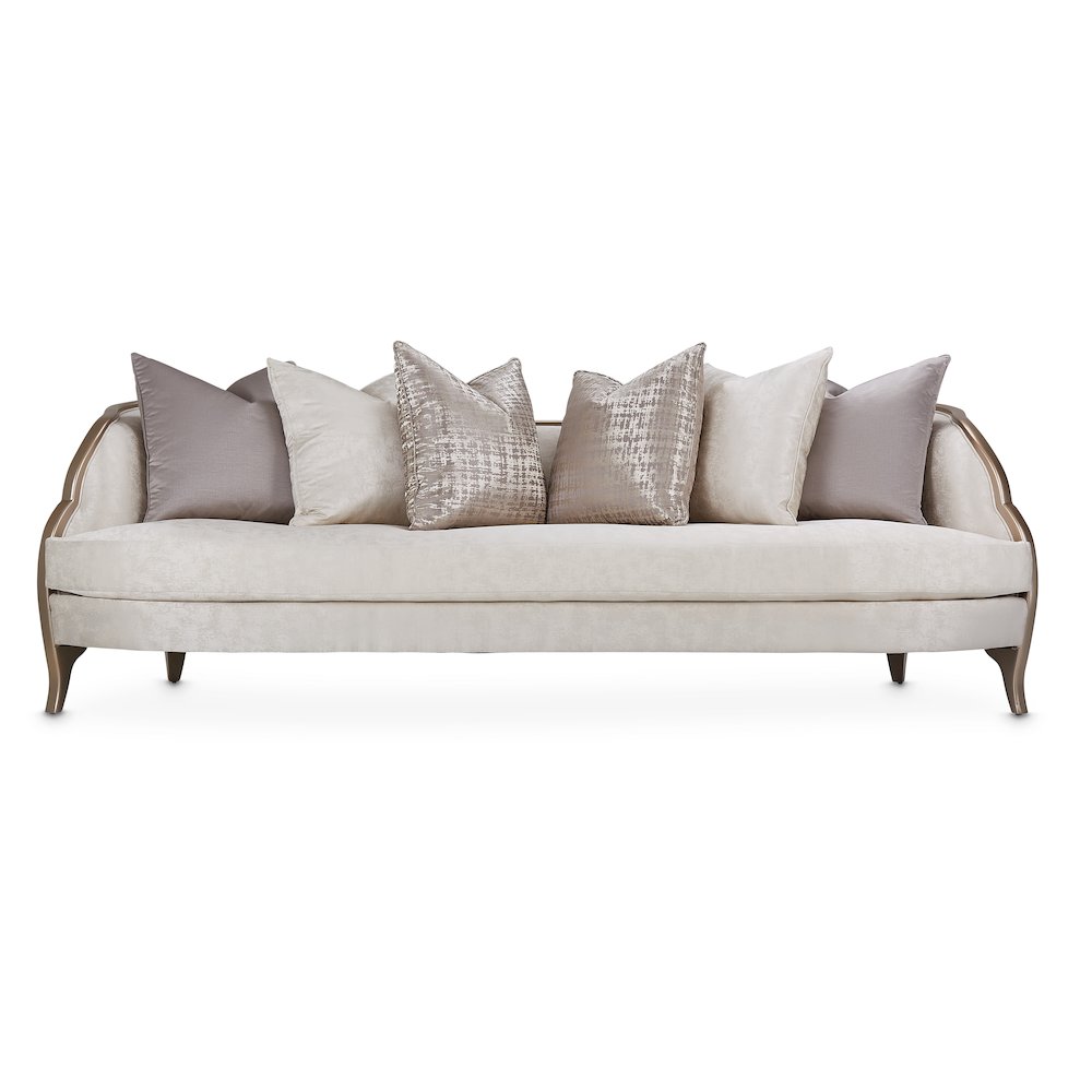 Malibu Crest Sofa - Cloud White/Chardonnay