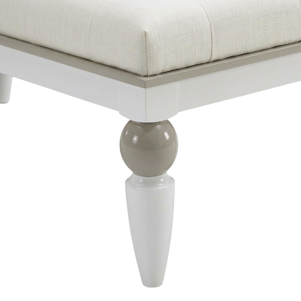 Sky Tower Bedside Bench - Cloud White