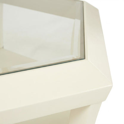 La Rachelle Hexagon Cocktail Table - Champagne