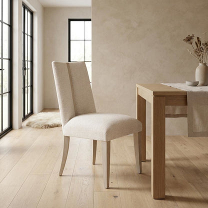 Lotus Bay Dining Side Chair, Set of 2 - Tusk/Sand