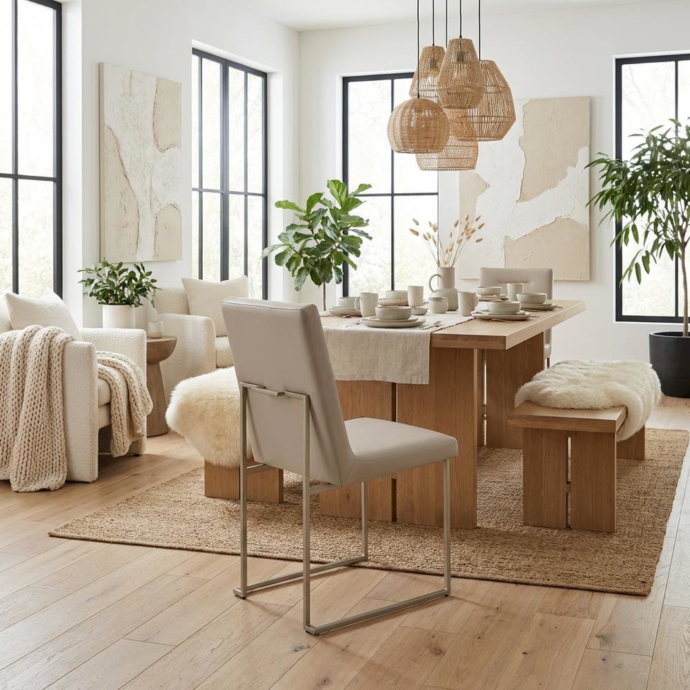 Marin Dining Side Chair - Greige Set of 2