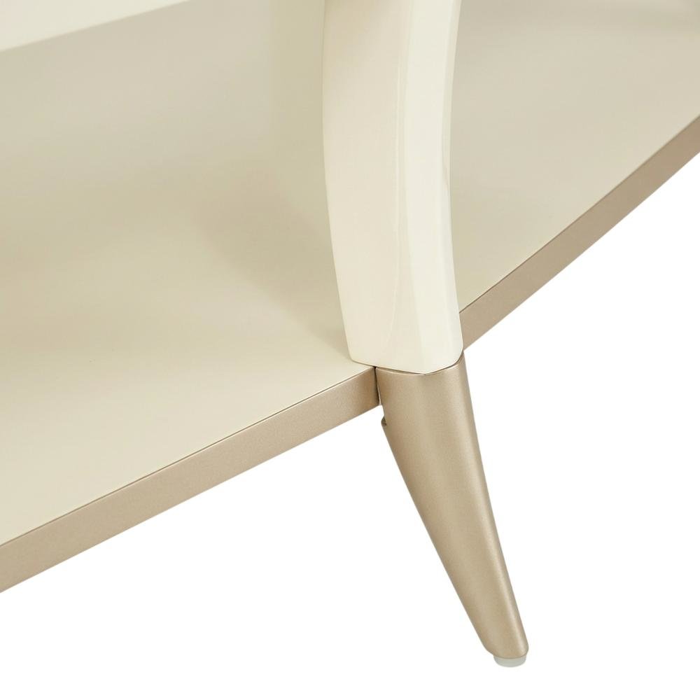 La Rachelle Hexagon Cocktail Table - Champagne
