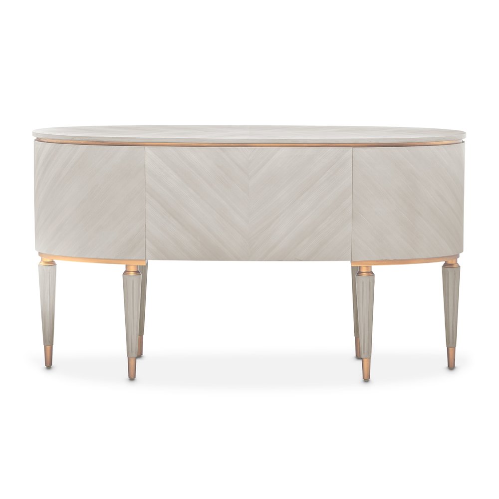 St. Charles Vanity Desk - Dove Gray