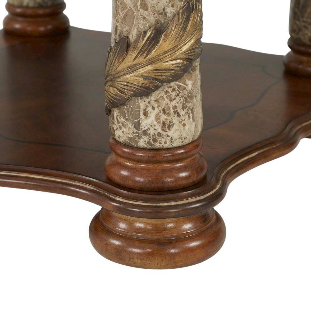 Villa Valencia End Table - Classic Chestnut