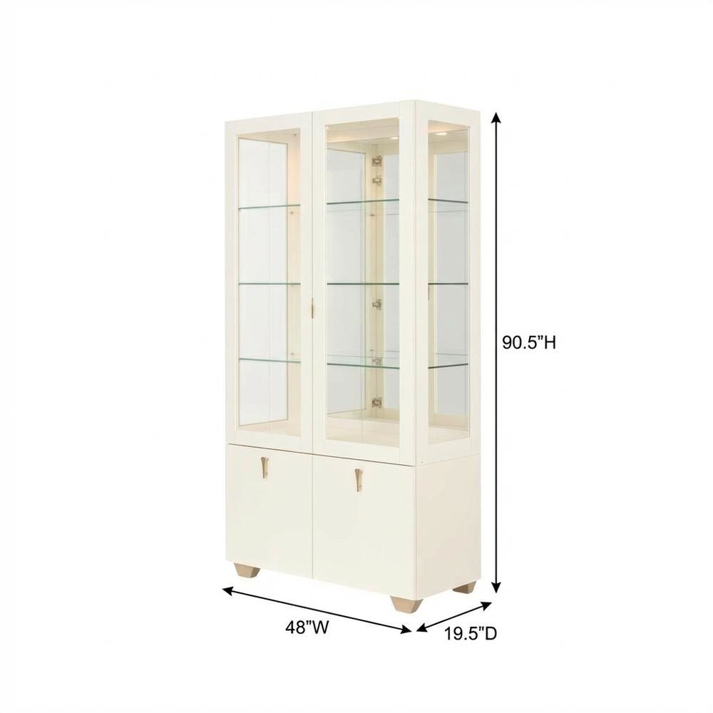 Fantosini Display Cabinet - Creamy Pearl