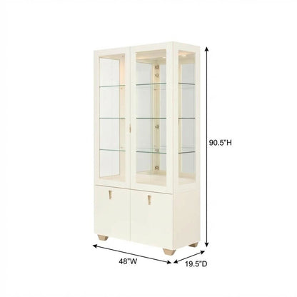 Fantosini Display Cabinet - Creamy Pearl