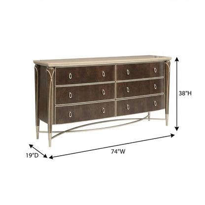 Villa Cherie Dresser - Hazelnut