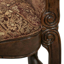 Windsor Court Counter Height Chair - Vintage Fruitwood Set of 2