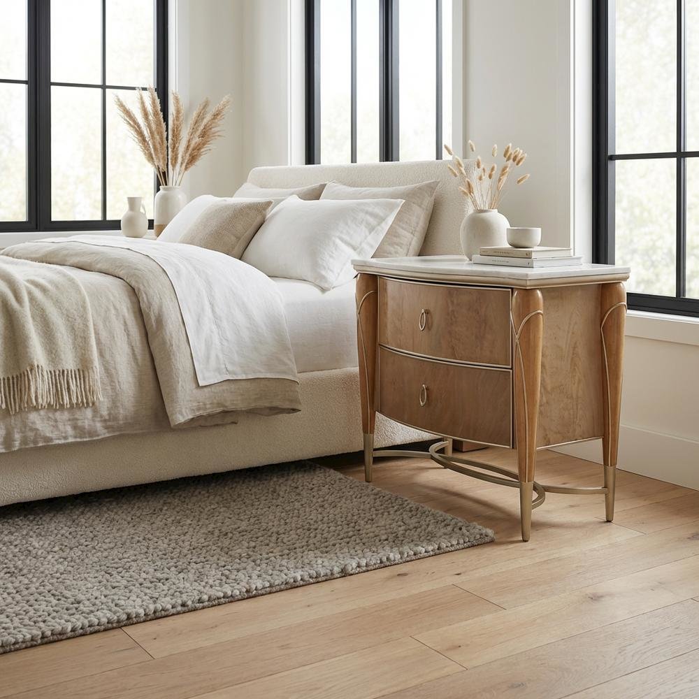 Villa Cherie Nightstand - Caramel