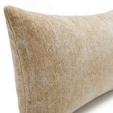 The Smith 13"x24" Oblong Chenille Pillow, Set of 2 - Camel
