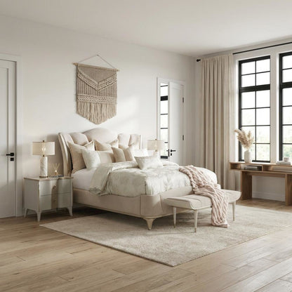Riley 7-Piece Queen Comforter Set - Ivory